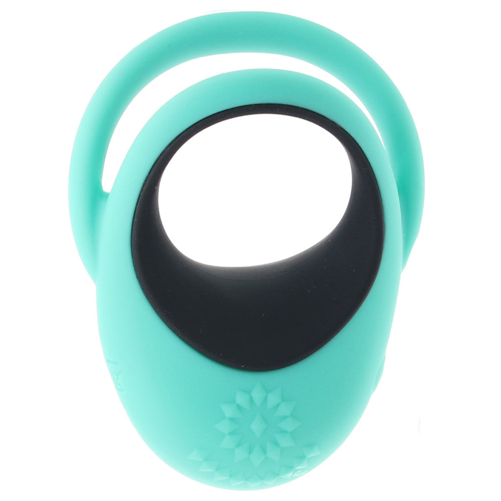 CalExotics Link Up Remote Alpha Vibrating Dual Cock Ring - Vibrators - HoneyHugs Canada (View 5)