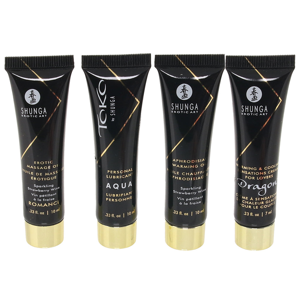 Shunga Geisha's Secret Strawberry Kit: An Exquisite 5-Piece Sensual Journey
