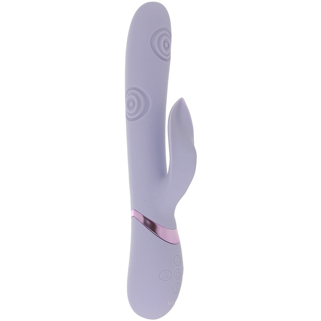 Vive Dolce Vive Fronda Tapping Leaf Rabbit Vibe - Vibrators - HoneyHugs Canada
