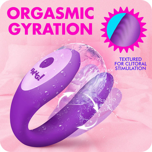 Bang! Wearable Gyrating G-Spot Vibe in Purple