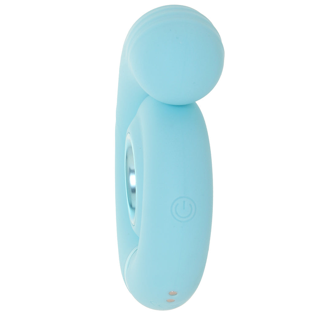 Loveline Loveline Gyre Vibrating Swirl Vibe in Blue - Vibrators - HoneyHugs Canada (View 5)