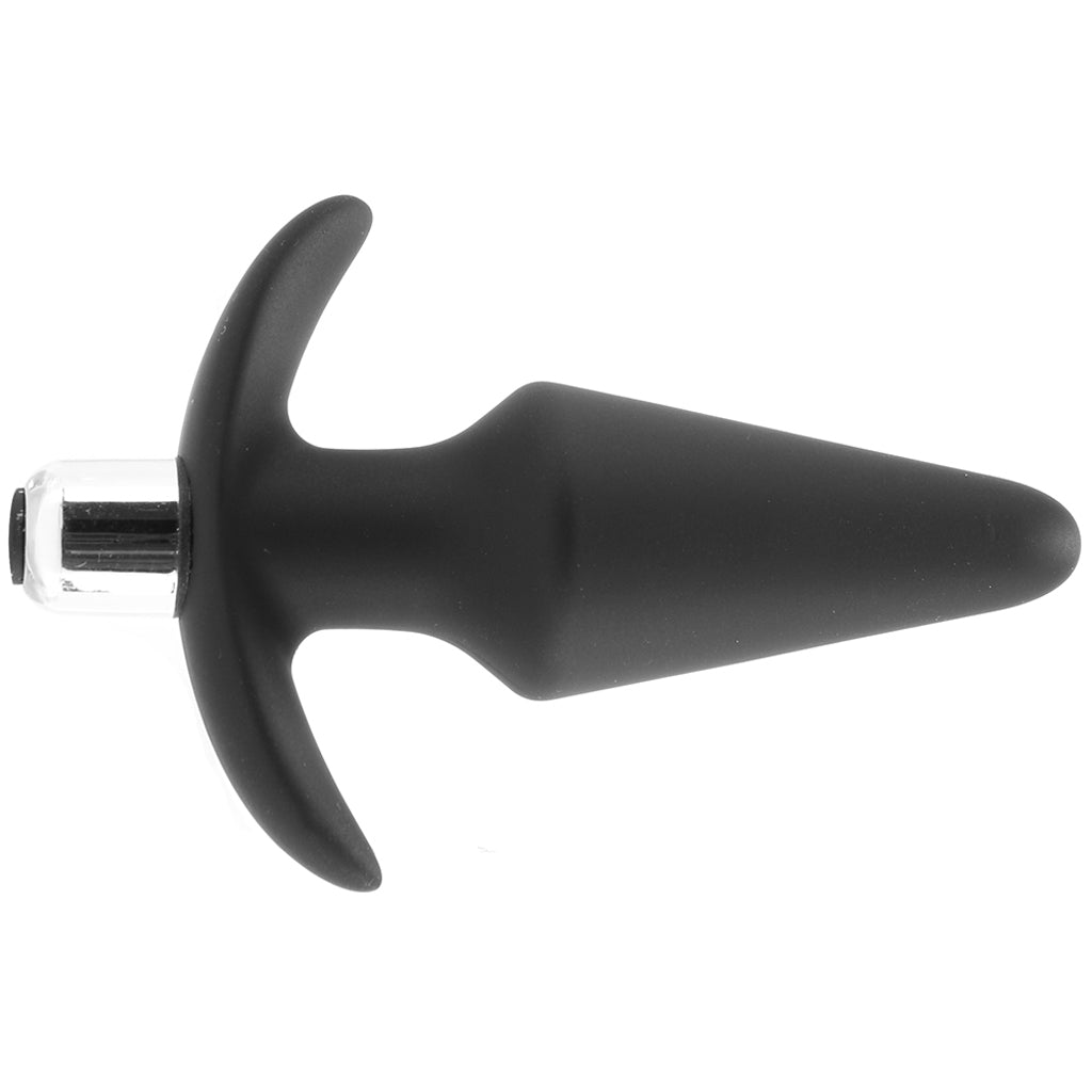 Luxe Luxe Discover Vibrating Silicone Butt Plug in Black - Vibrators - HoneyHugs Canada (View 3)
