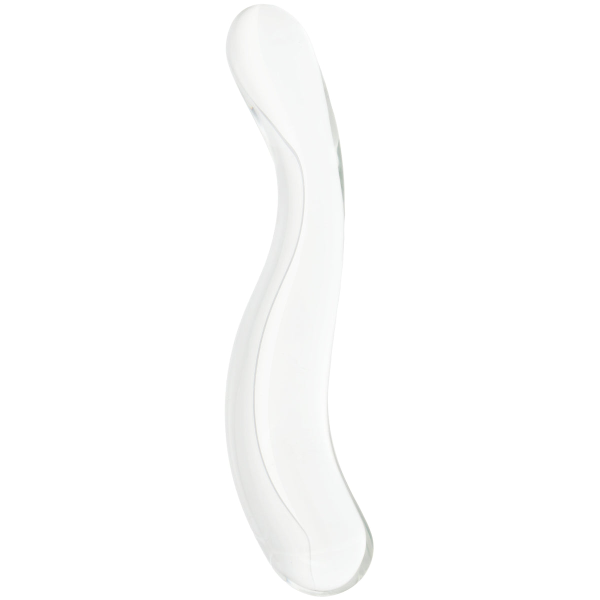 Clarity Celestial Curve Glass Dildo