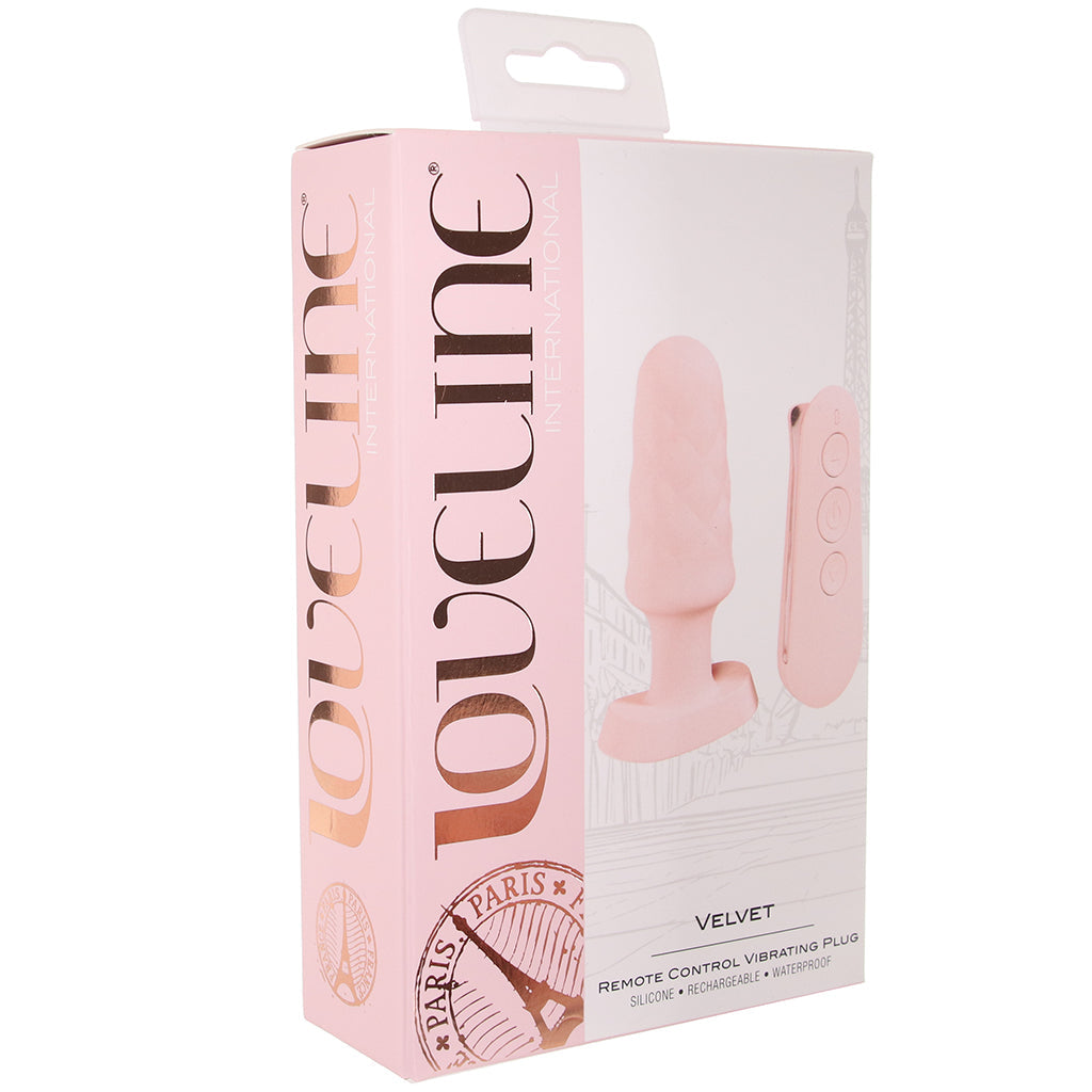 Loveline Loveline Velvet Vibrating Remote Plug - Vibrators - HoneyHugs Canada (View 9)