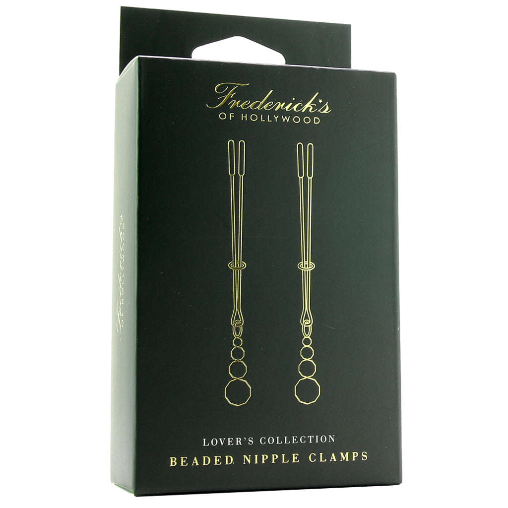 Frederick's of Hollywood | Luxe Beaded Nipple Clamps for Sensual Exploration