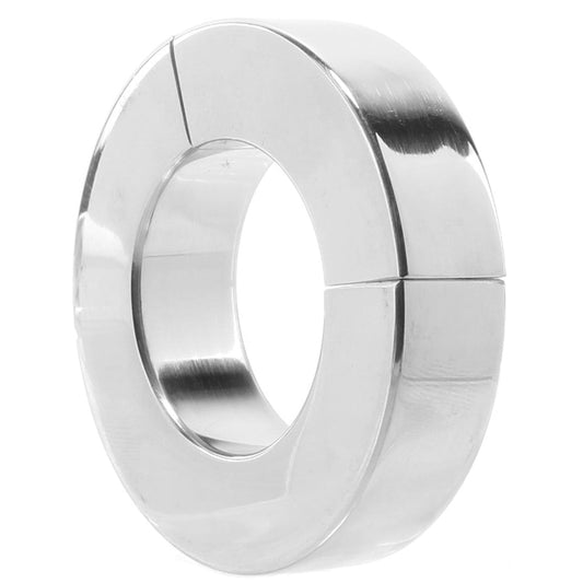 Rouge's Magnetic Stainless Steel Ball Stretcher: Advanced Luxury & Intense Pleasure