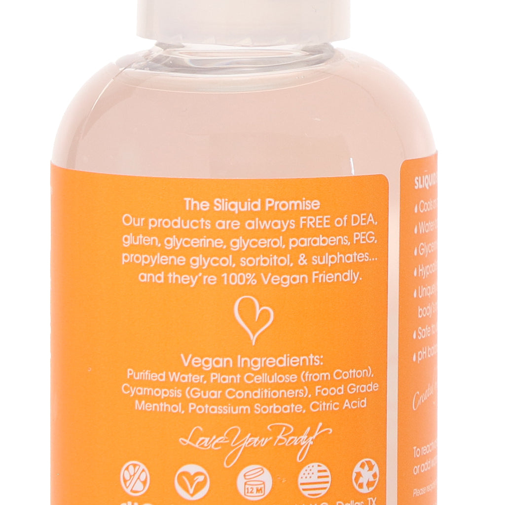 Sliquid Naturals Sizzle: Ignite Your Passion with Warming & Stimulating Lubricant (4.2oz)