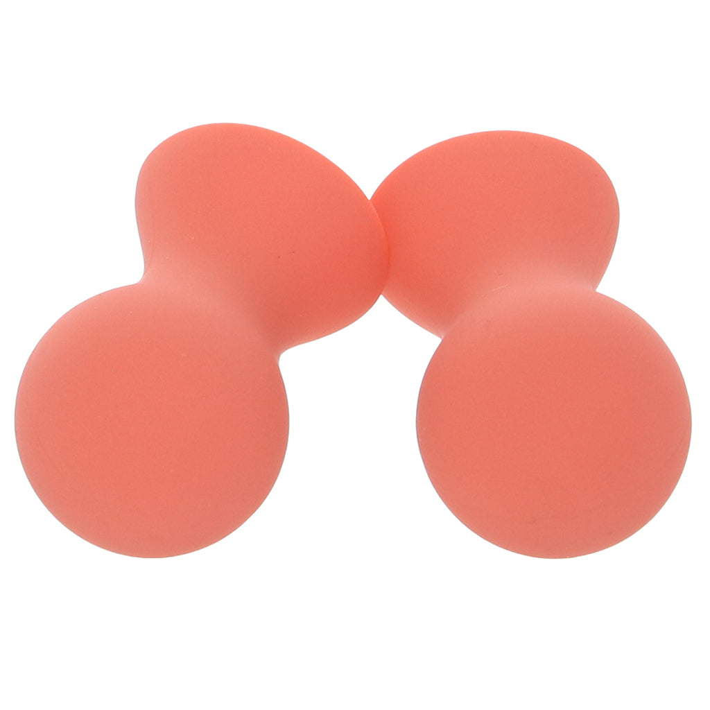 Velvet Touch Nipple Suckers: Peaches 'n CreaMe Silicone Sensations