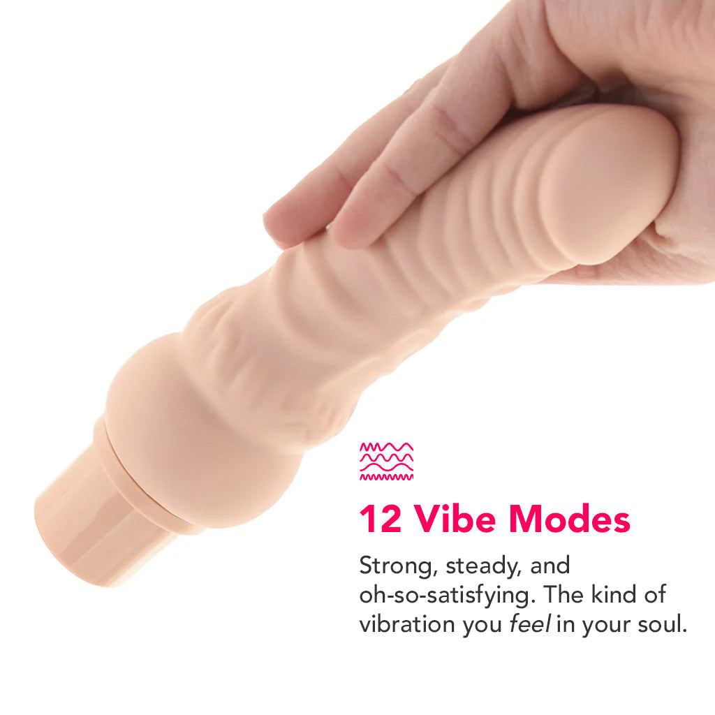 Power Stud Rechargeable Curvy Vibe in Light