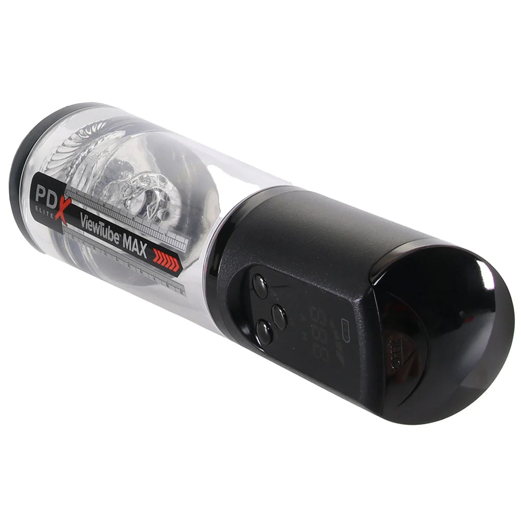 Pipedream PDX Elite ViewTube Max View Suction Stroker - Male Masturbators - HoneyHugs Canada (View 7)