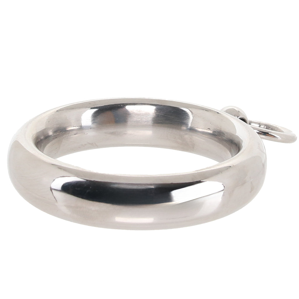 Command Me 50mm Stainless Steel Cock Ring - Exquisite Control & Sensation