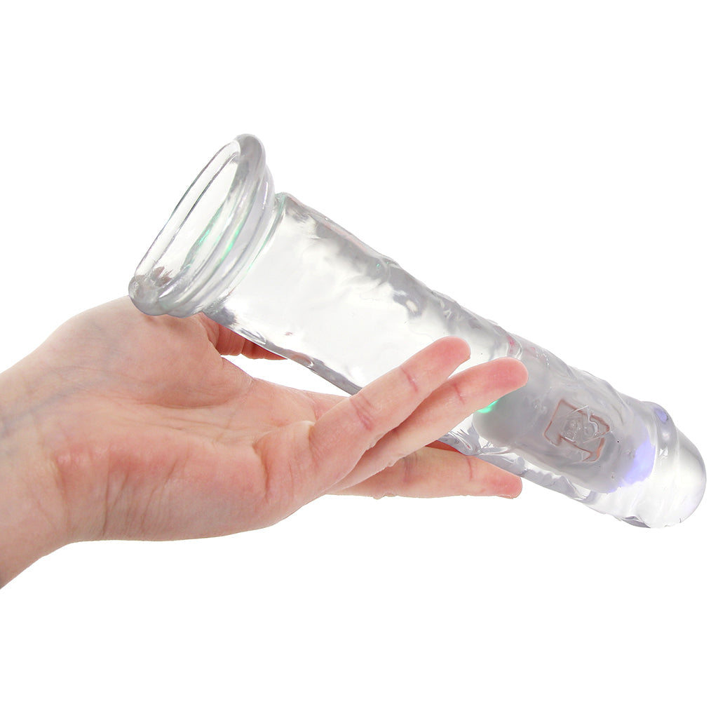 RealRock RealRock 8 Inch Light Up Vibrating Dildo - Vibrators - HoneyHugs Canada (View 4)
