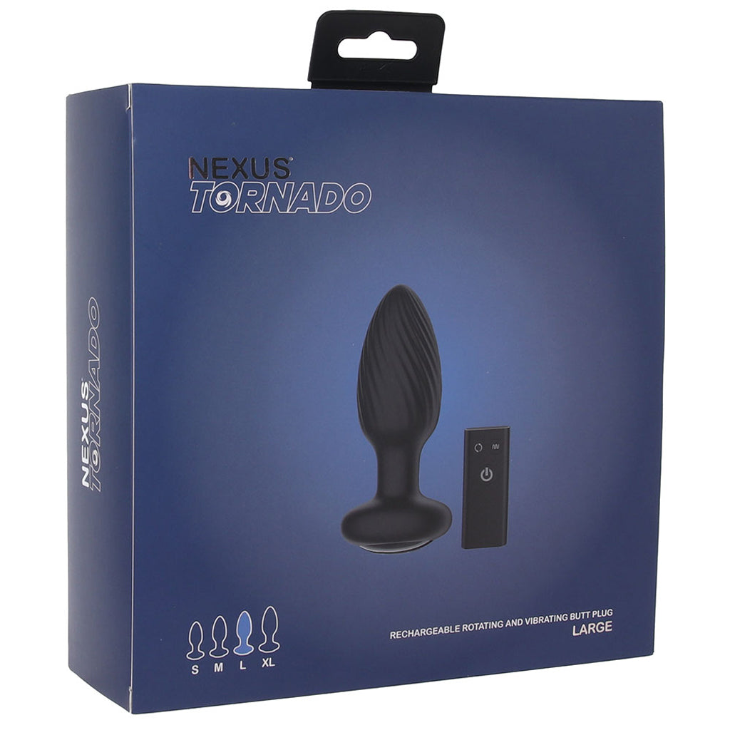 Nexus Tornado Remote Rotating Butt Plug Vibe in Large - Vibrators - HoneyHugs Canada (View 6)