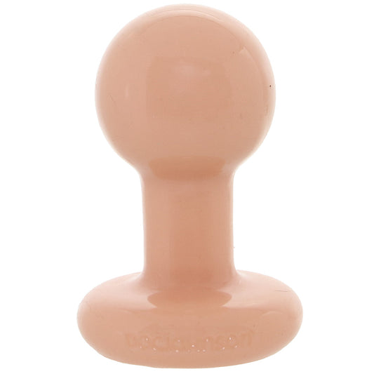 The Classic Small Round Butt Plug in Cream
