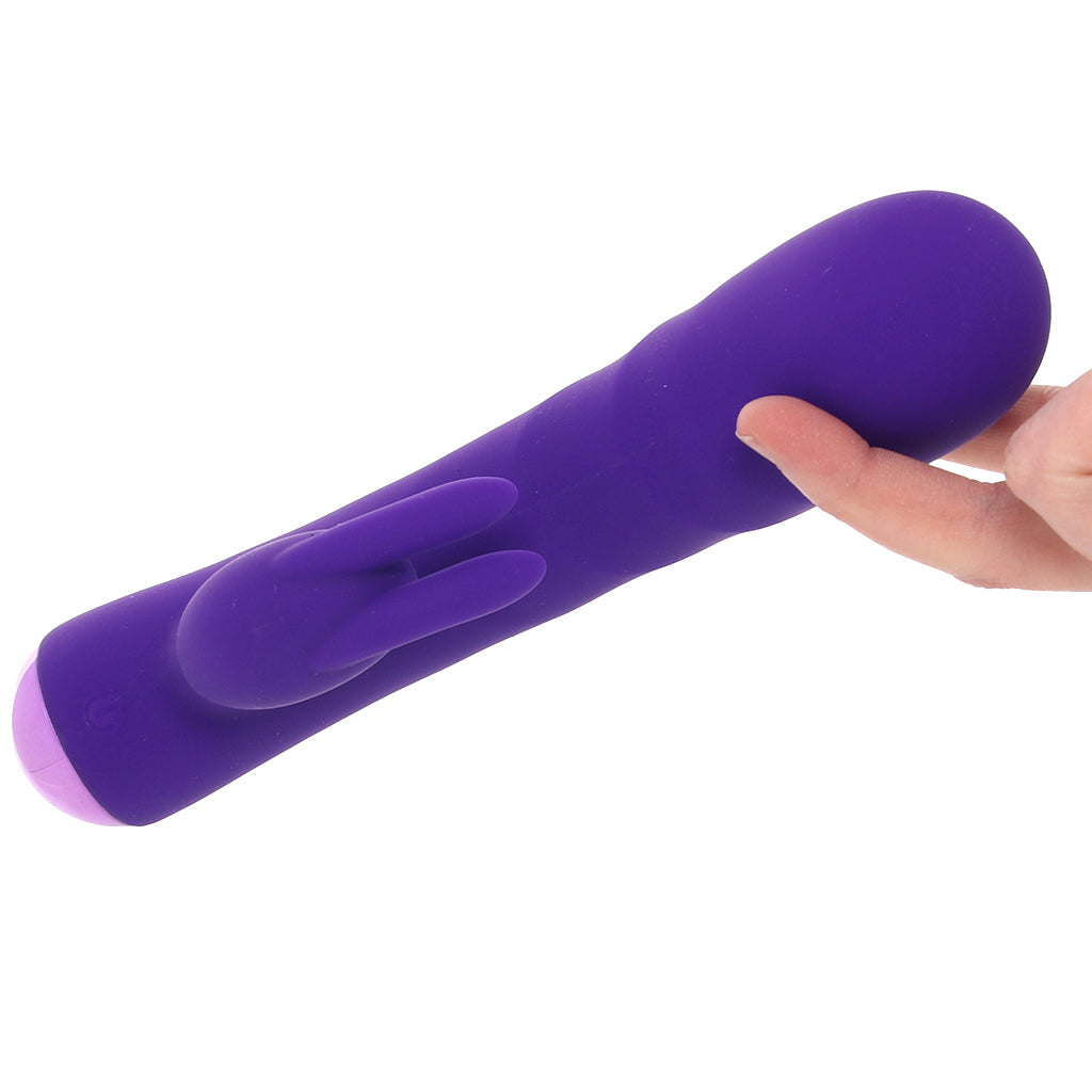 CalExotics Extra Thicc Deep-Thrust Rabbit Vibe: Ultimate Dual-Sensation Pleasure