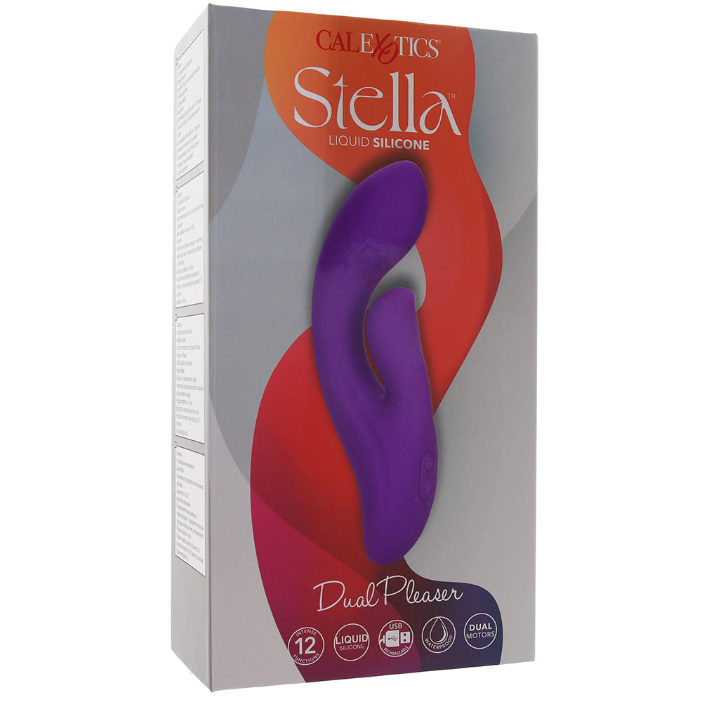 Stella Liquid Silicone Dual Pleaser: Personalized G-Spot & Clitoral Bliss