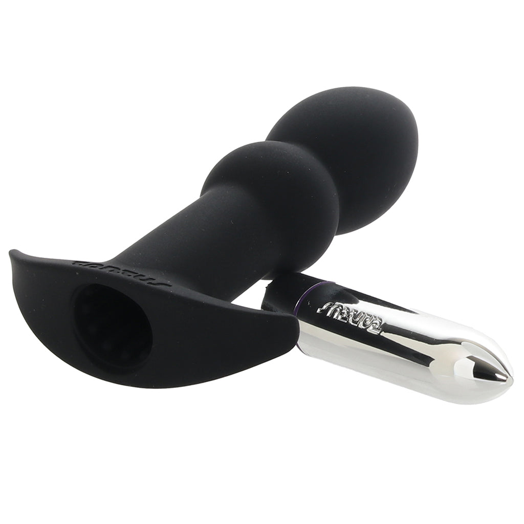 Tantus Perfect Vibrating Anal Plug in Black - Vibrators - HoneyHugs Canada (View 5)
