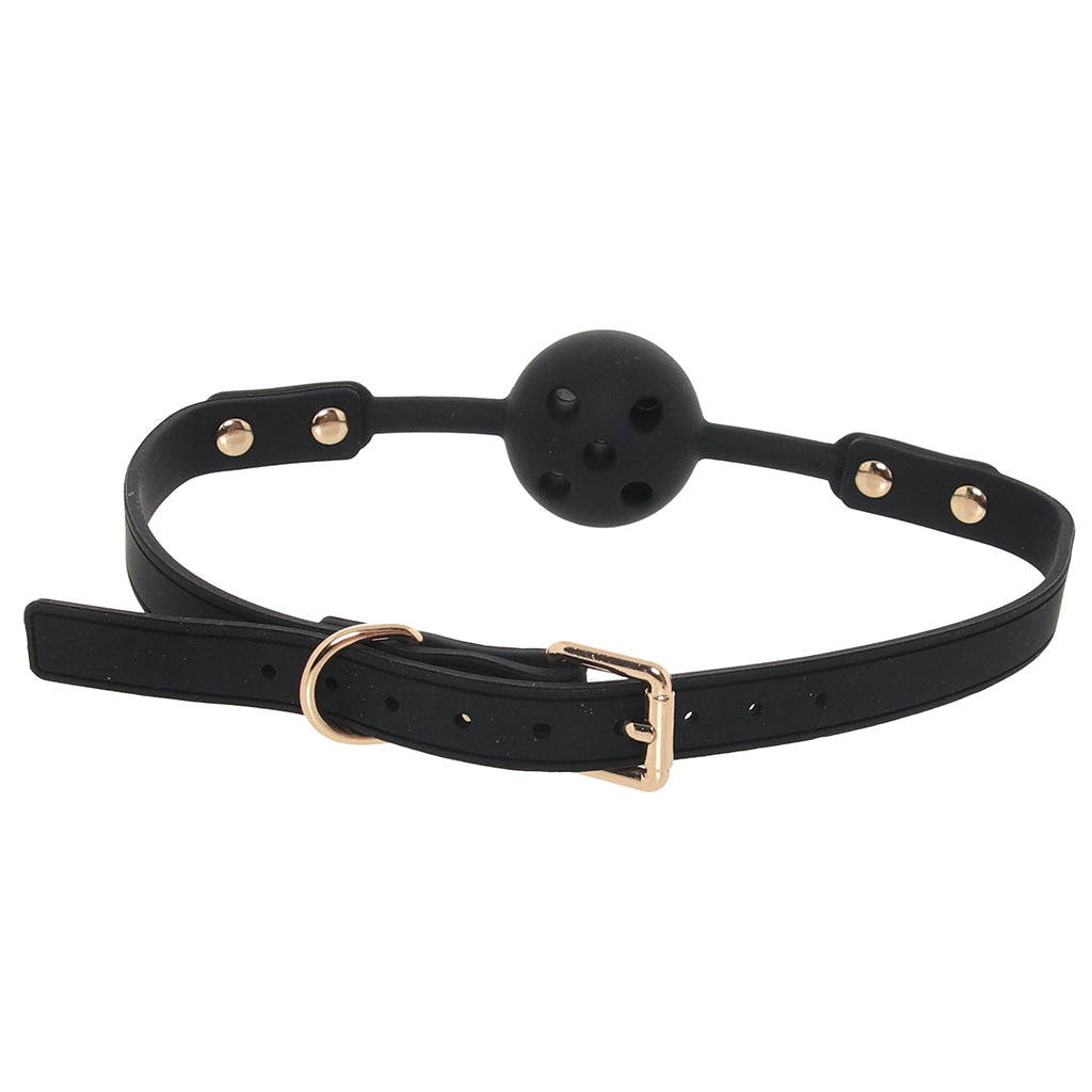 Temptasia Ardor Silicone Ball Gag in Black