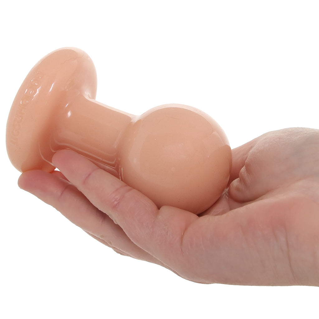 The Classic Round 3 Piece Butt Plug Set in Cream