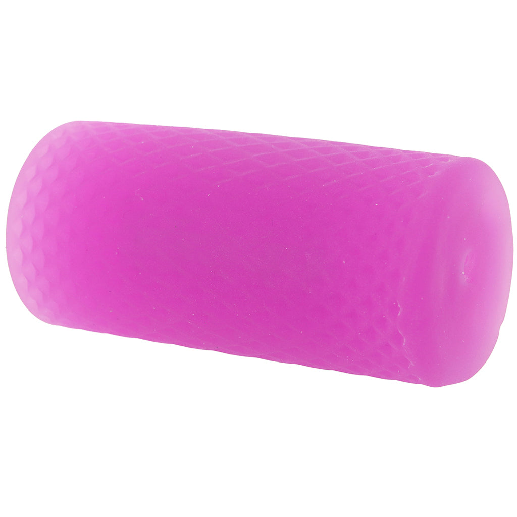 CalExotics Pop Sock! Beaded Stroker in Purple - Male Masturbators - HoneyHugs Canada