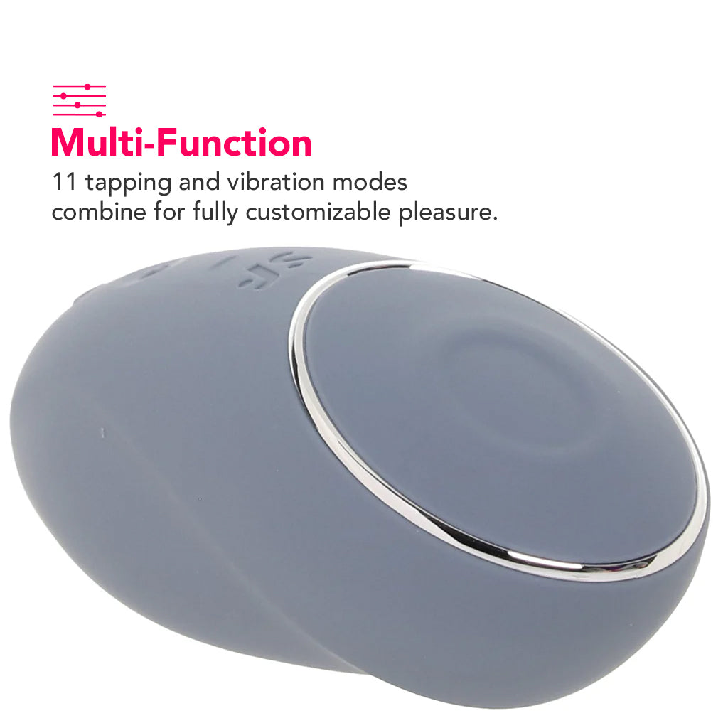 Satisfyer Tap & Climax 1 Tapping Vibe in Grey