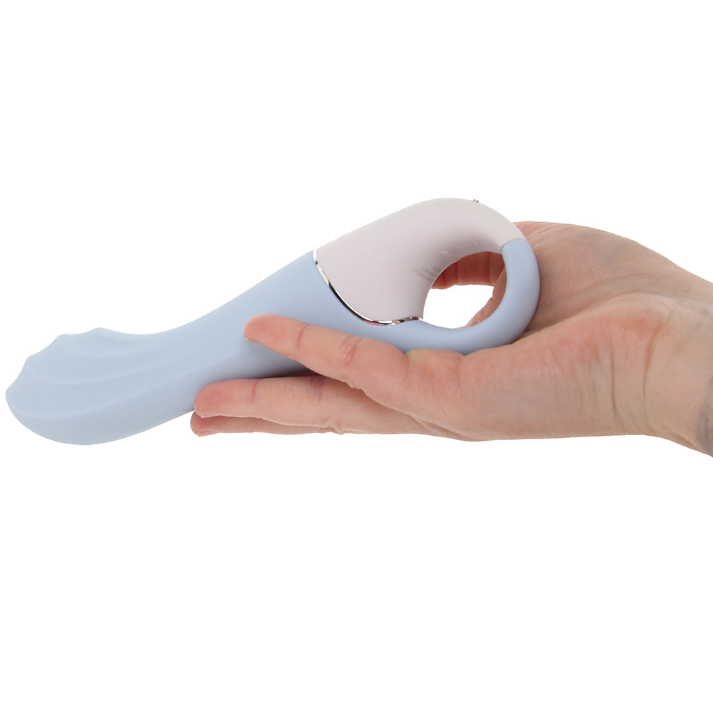 Satisfyer Satisfyer Air Pump Vibrator 5+ G-Spot Vibe in Blue - Vibrators - HoneyHugs Canada (View 4)