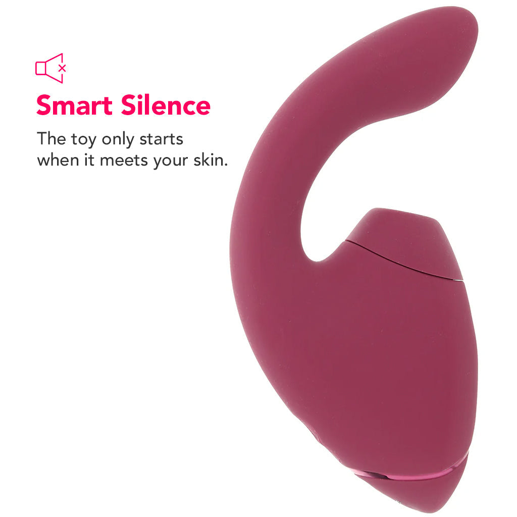 Womanizer Womanizer Next Duo Clitoral Suction & G-Spot Vibe in Pink - Vibrators - HoneyHugs Canada (View 3)