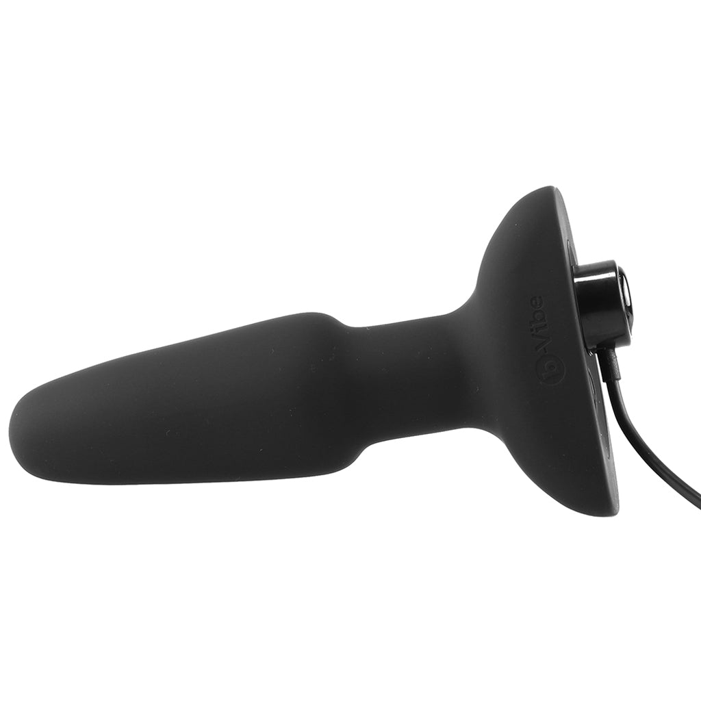 B-Vibe Remote Silicone Rimming 2 Plug in Black - Vibrators - HoneyHugs Canada (View 3)