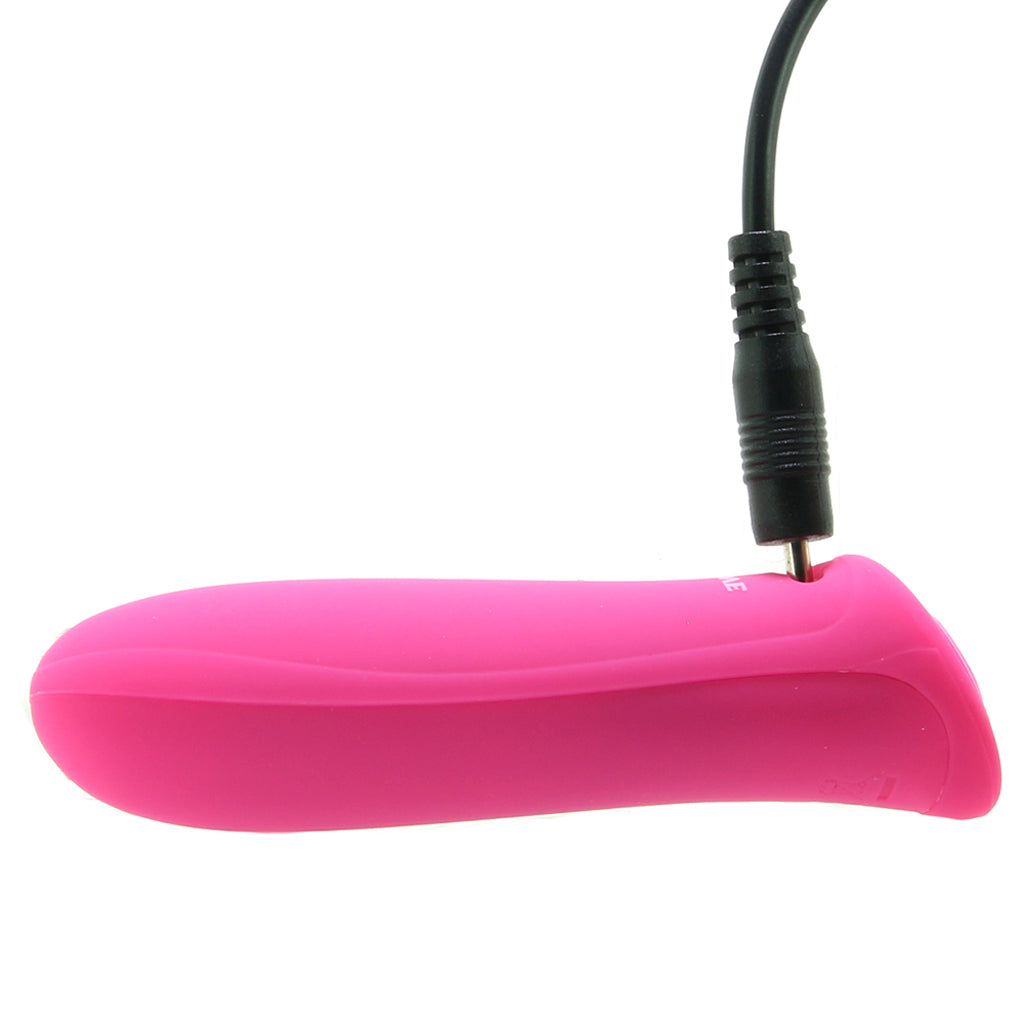 Evolved Novelties Pretty in Pink Rechargeable Bullet Vibe - Vibrators - HoneyHugs Canada (View 3)