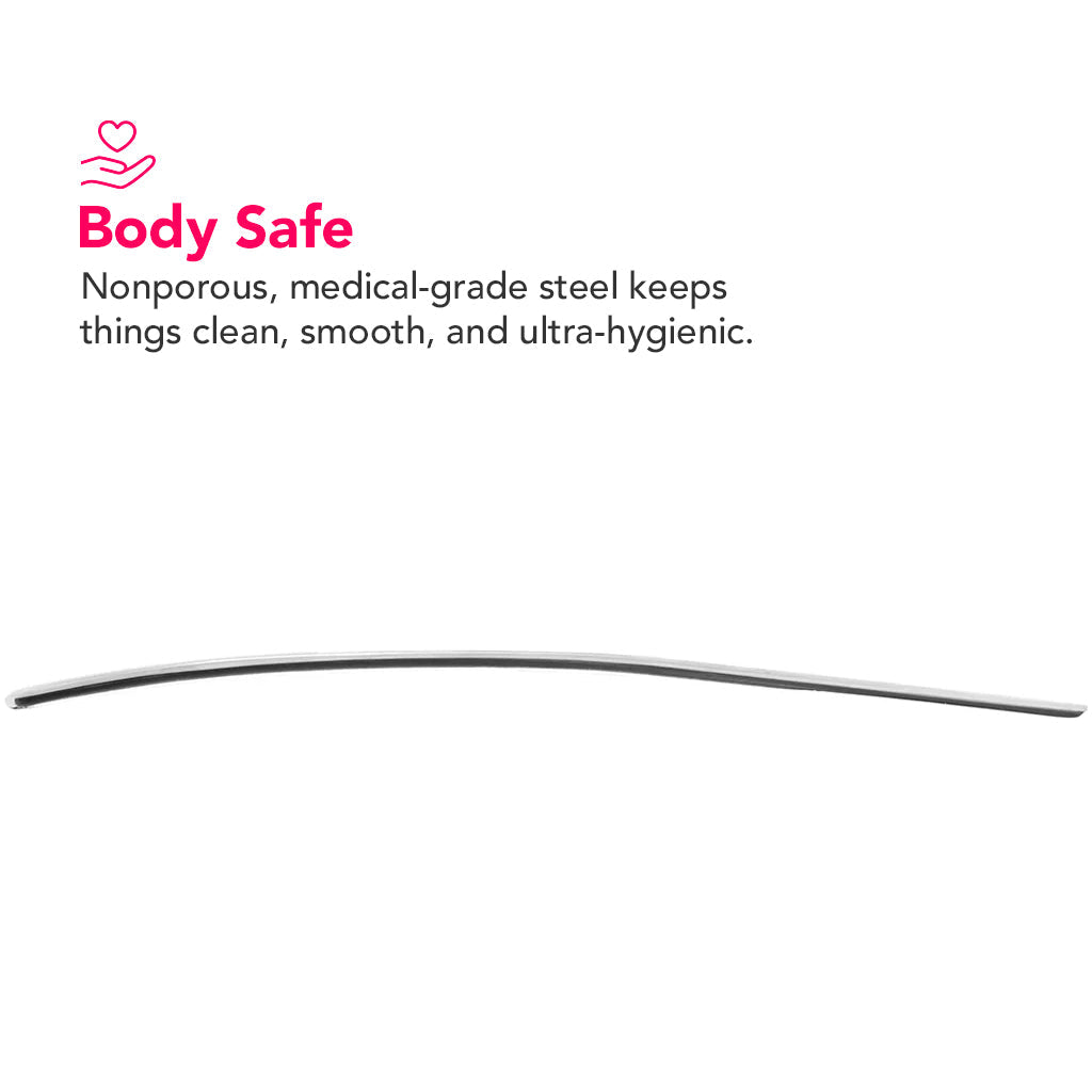Rouge | Exquisite 4mm Stainless Steel Urethral Sound – Precision Pleasure