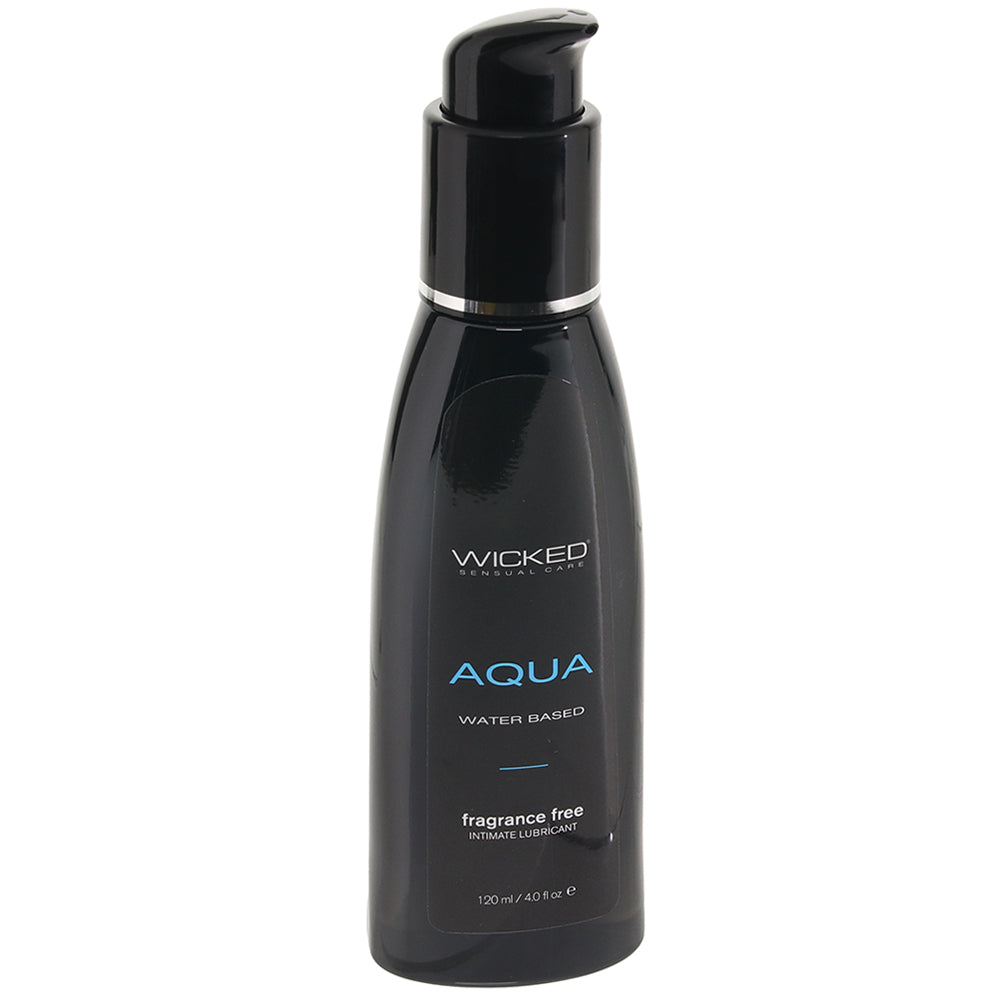 Wicked Aqua Lube: Silky, Fragrance-Free Water-Based Personal Lubricant for Elevated Intimacy