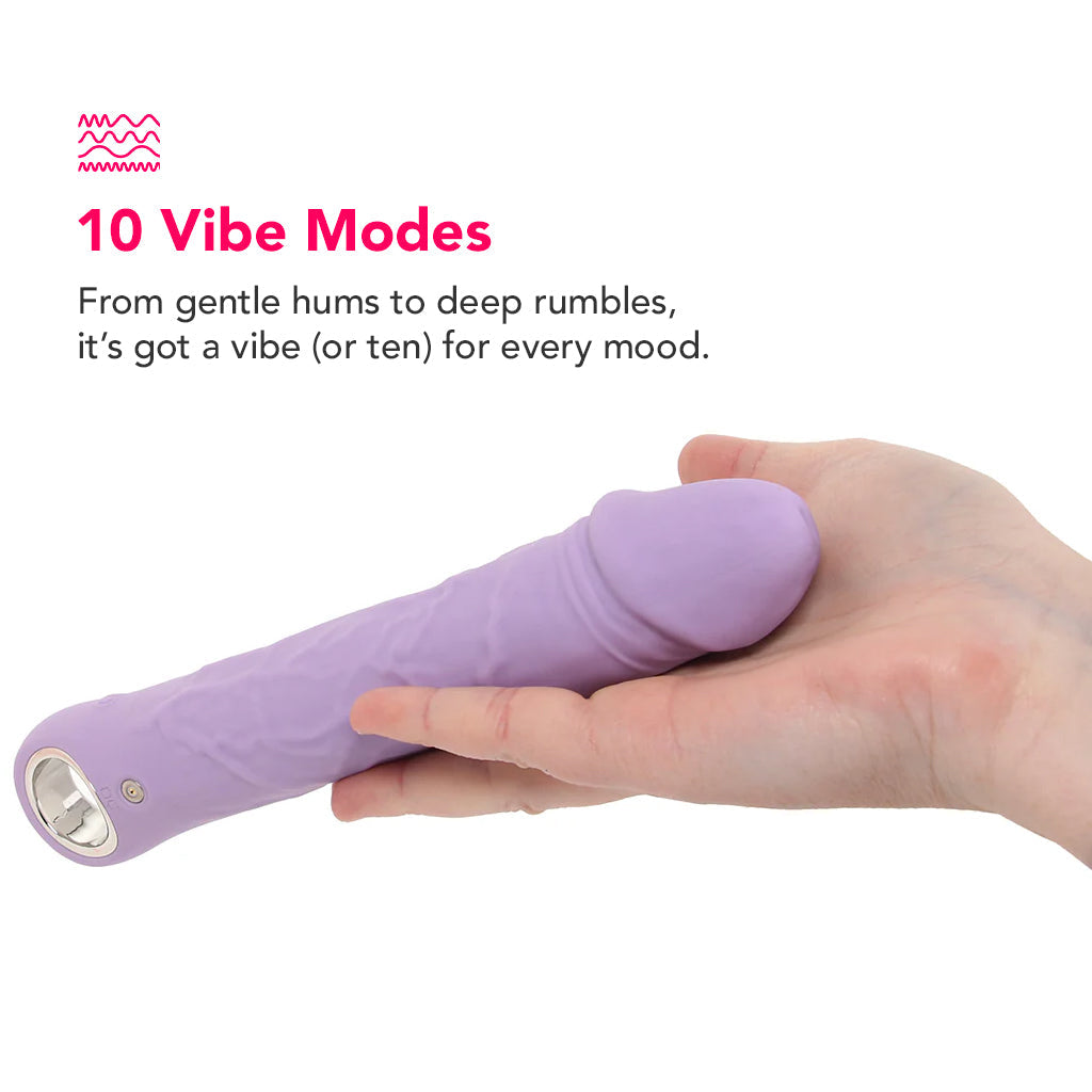 Evolved Novelties Large Purple Fantasy Vibe - Vibrators - HoneyHugs Canada (View 4)