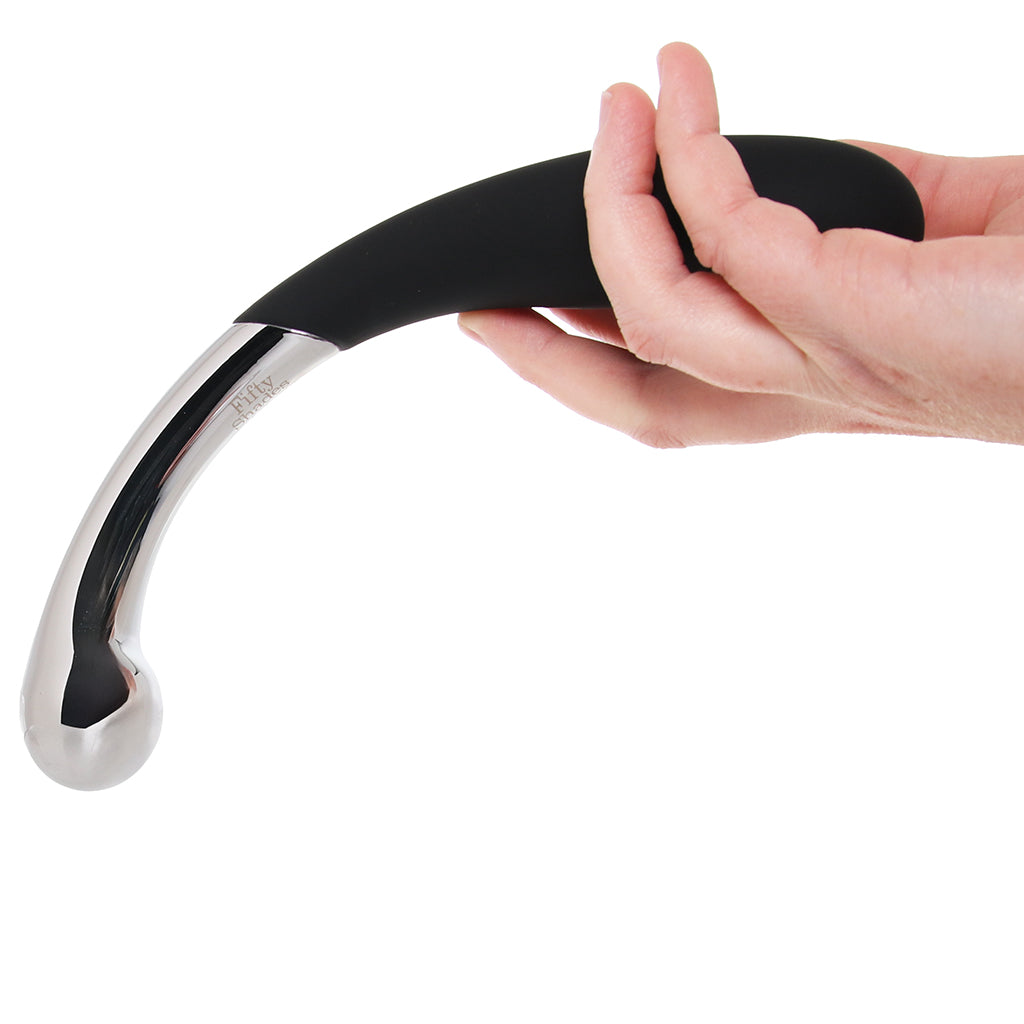 Fifty Shades of Grey Sweet Pressure Metal & Silicone G-Spot Wand - Magic Wands - HoneyHugs Canada (View 4)