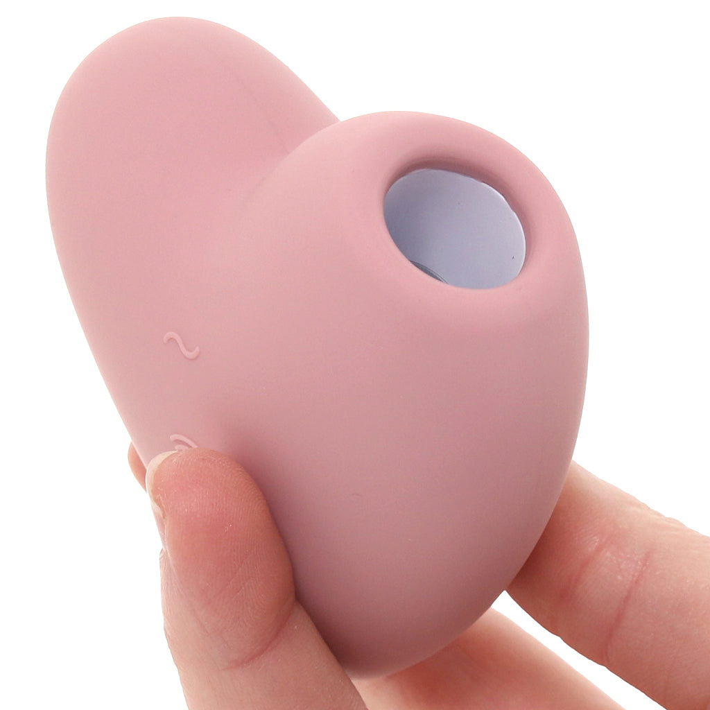 Satisfyer Satisfyer Cutie Heart Air Pulse Stimulator in Light Red - Vibrators - HoneyHugs Canada (View 8)