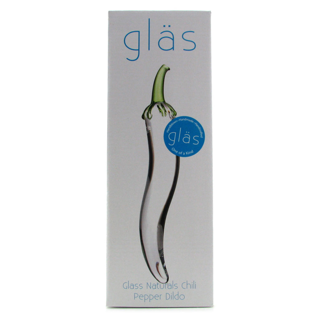 gläs Naturals Chili Pepper Glass Dildo