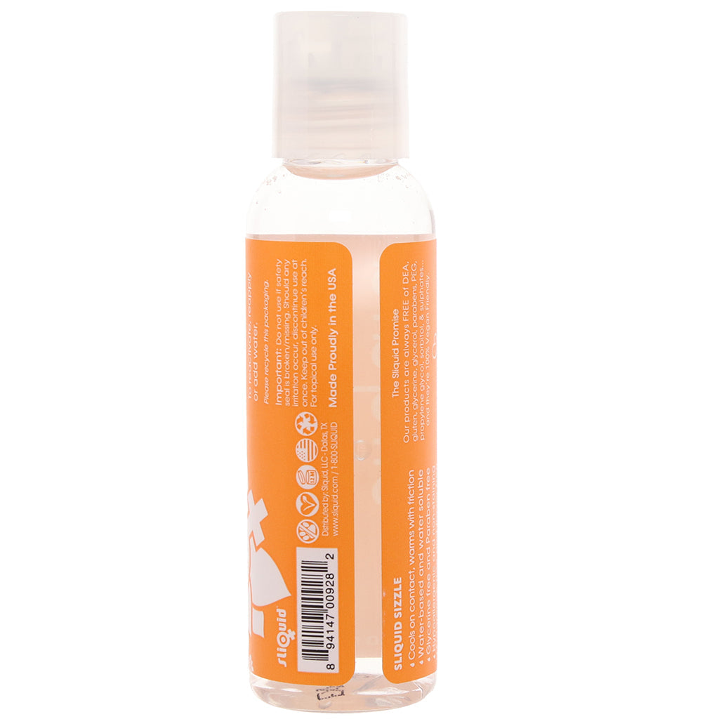 The Balance Collection Sizzle: Natural Warming & Tingling Lubricant - Silky Smooth 2oz/60ml