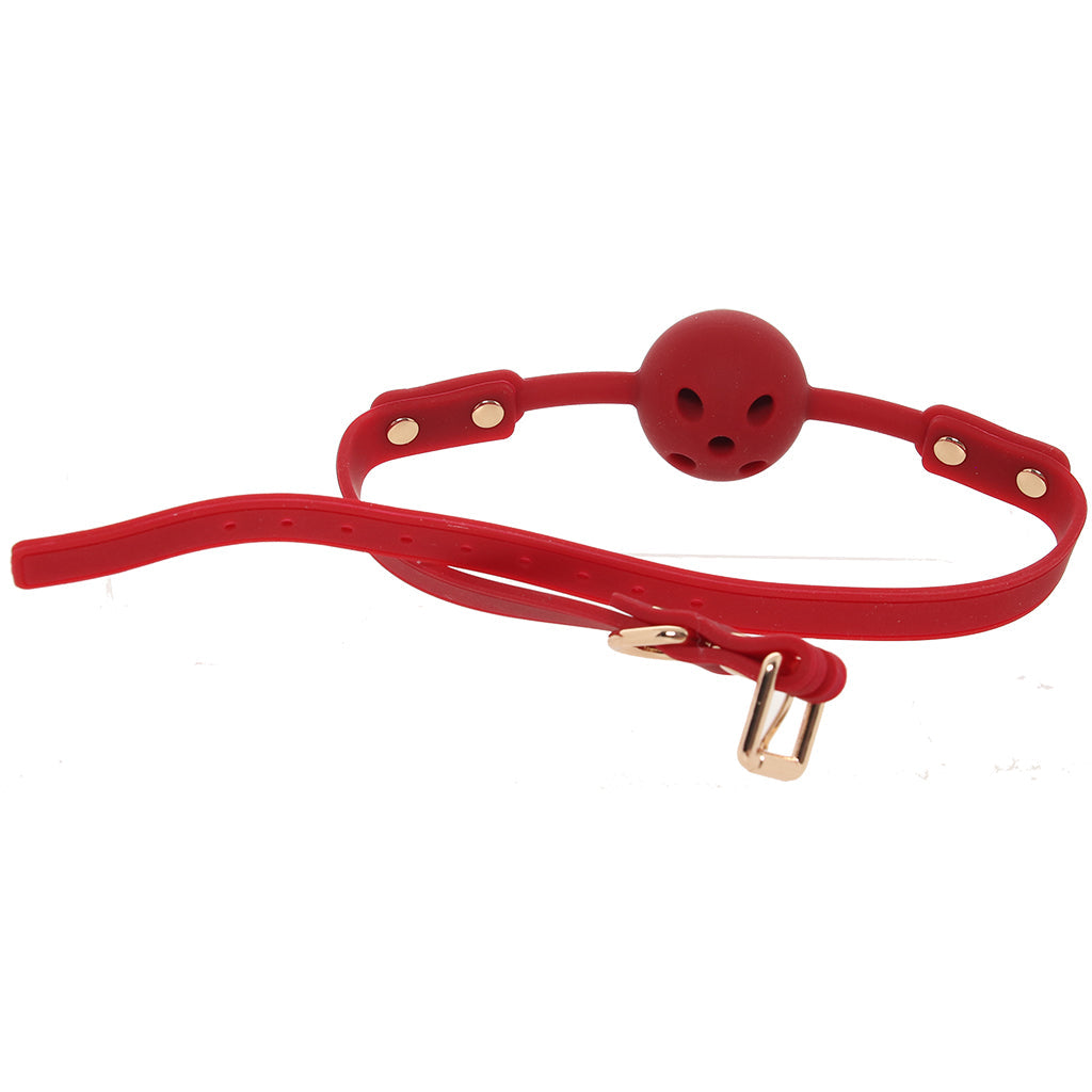 Temptasia Ardor Silicone Ball Gag in Red