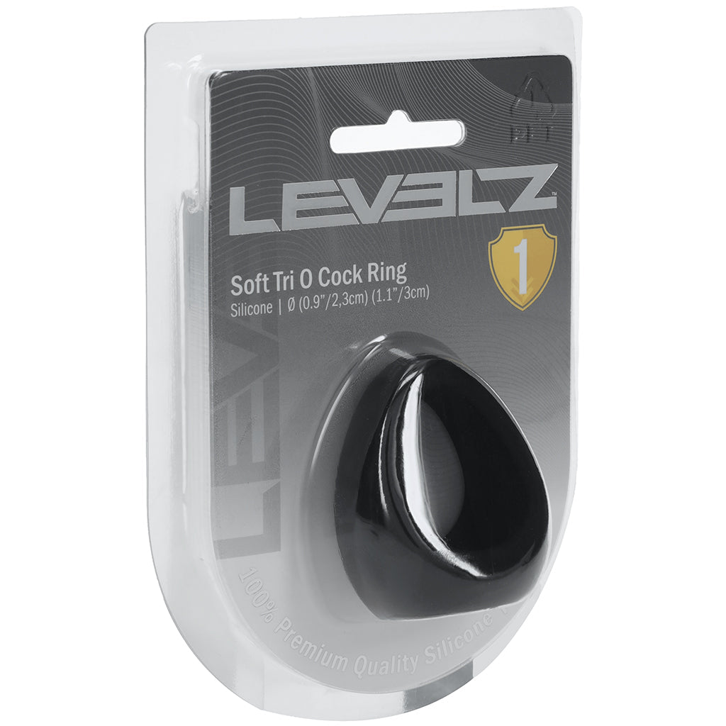 LEVELZ Soft Tri O Cock Ring