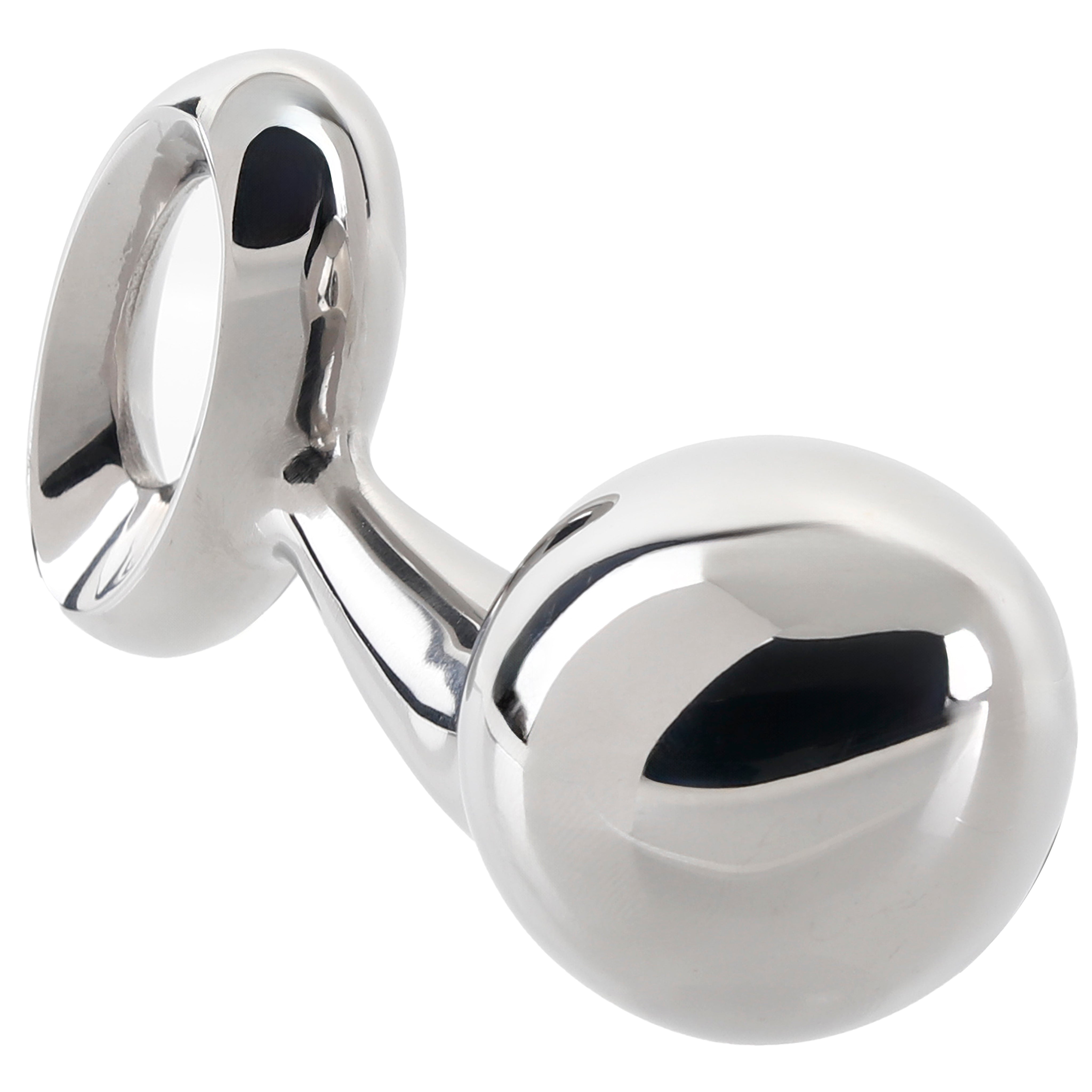Stainless Steel Anal Plug in Large