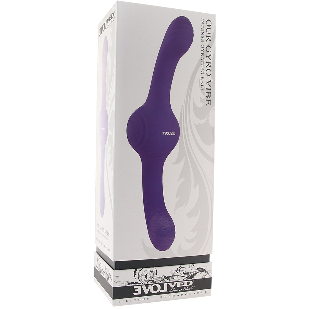 Evolved Novelties Our Gyro Vibe Dual Ended Gyrating Vibe - Vibrators - HoneyHugs Canada (View 6)