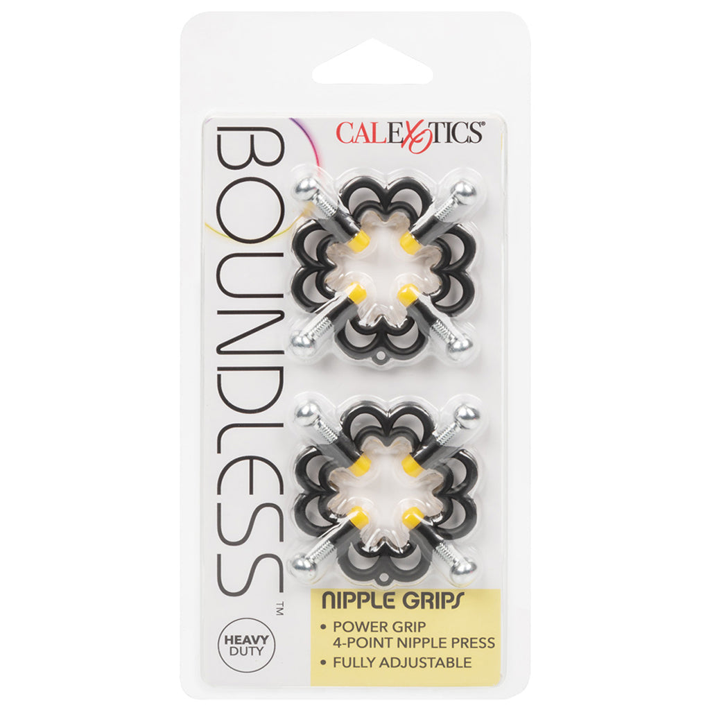 Boundless 4-Point Press Nipple Grips: Precision Pinch for Exquisite Sensation