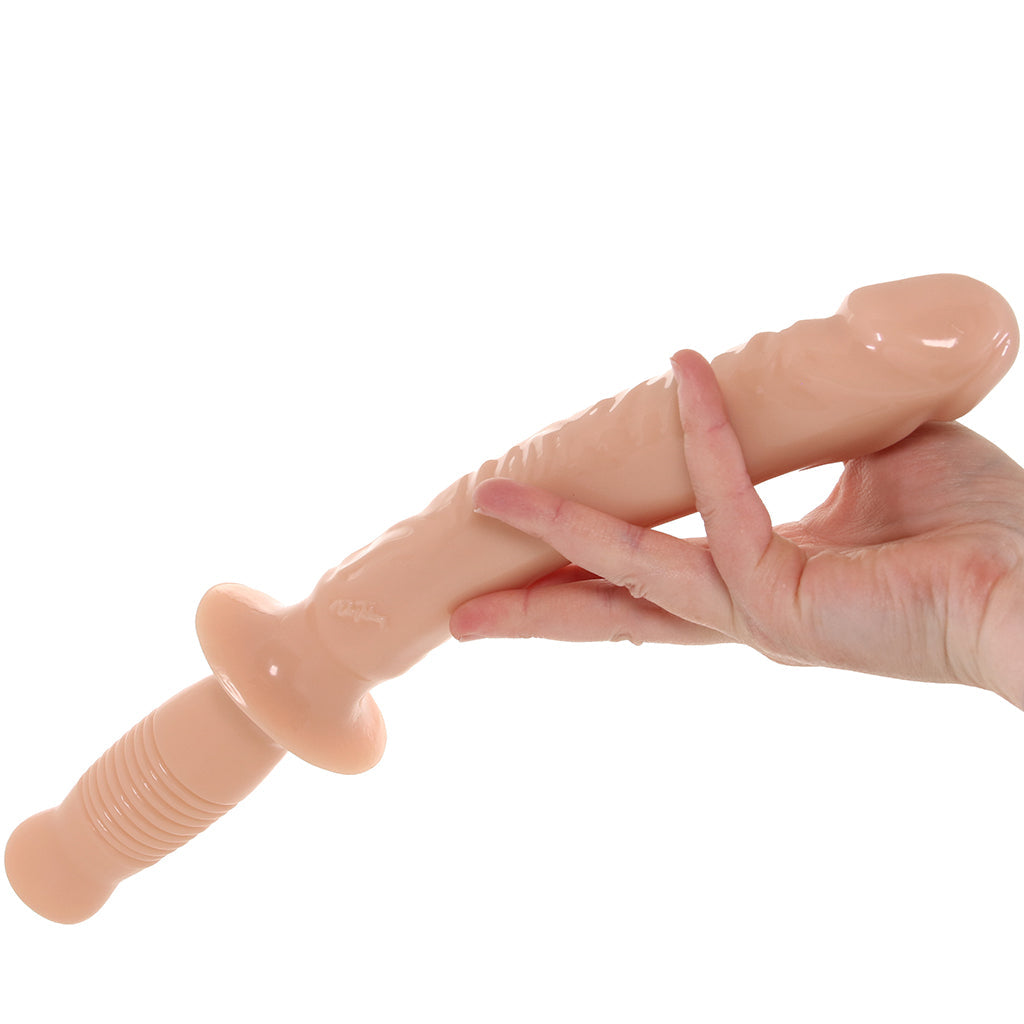 The Man Handler Dildo in White