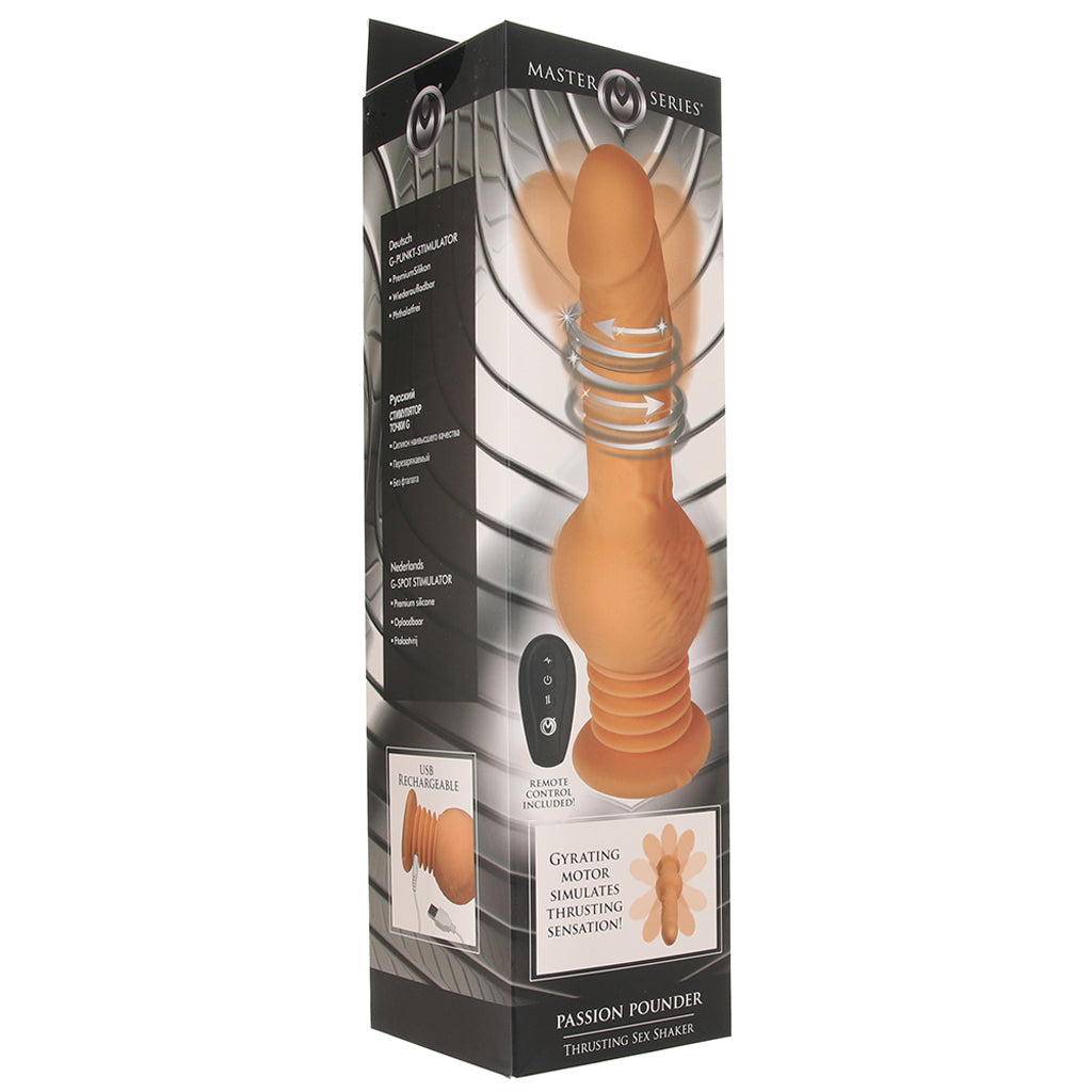 Master Series Master Series Passion Pounder Thrusting Vibe - Vibrators - HoneyHugs Canada (View 6)