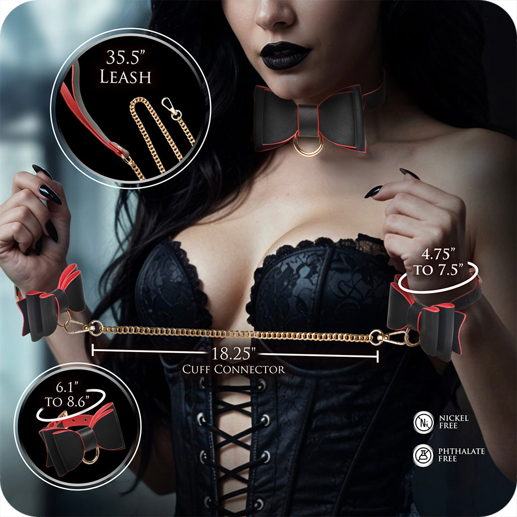 Master Series Goth Bondage Set: Unleash Your Desires with Regal Style