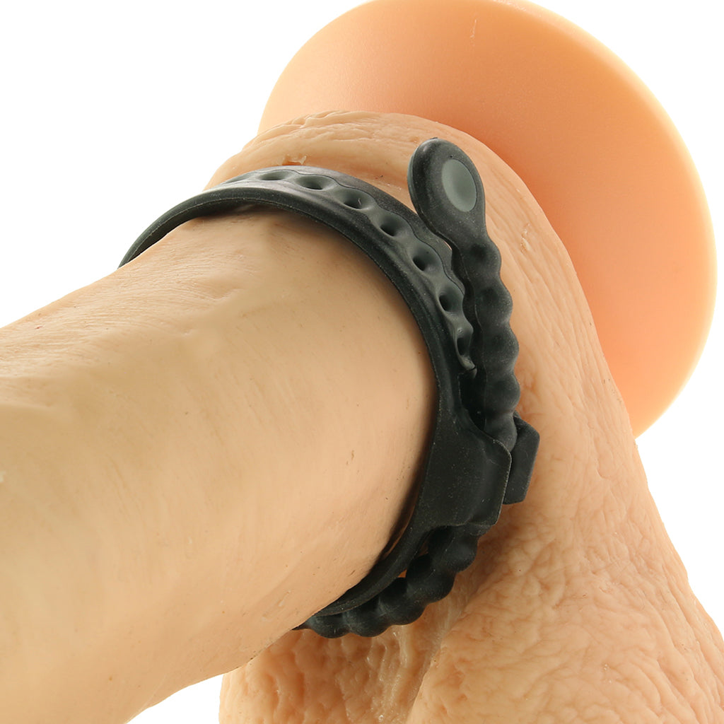 Perfect Fit Speed Shift Black Erection Ring: Enhanced Firmness & Stamina