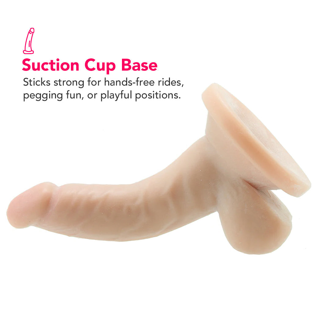 Dr. Skin 4 Inch Mini Cock in Beige