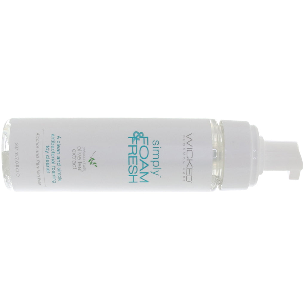 Wicked Sensual Care Simply Foam N' Fresh Alcohol Free Toy Cleaner in 7oz/207ml - Vibrators - HoneyHugs Canada (View 3)
