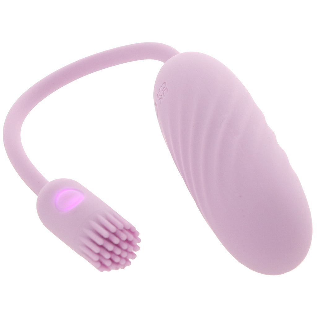 Plume Flexible Brush Tail Bullet Vibe in Lilac