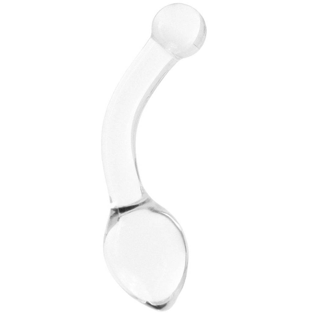 gläs Pure Indulgence Anal Slider Glass Dildo
