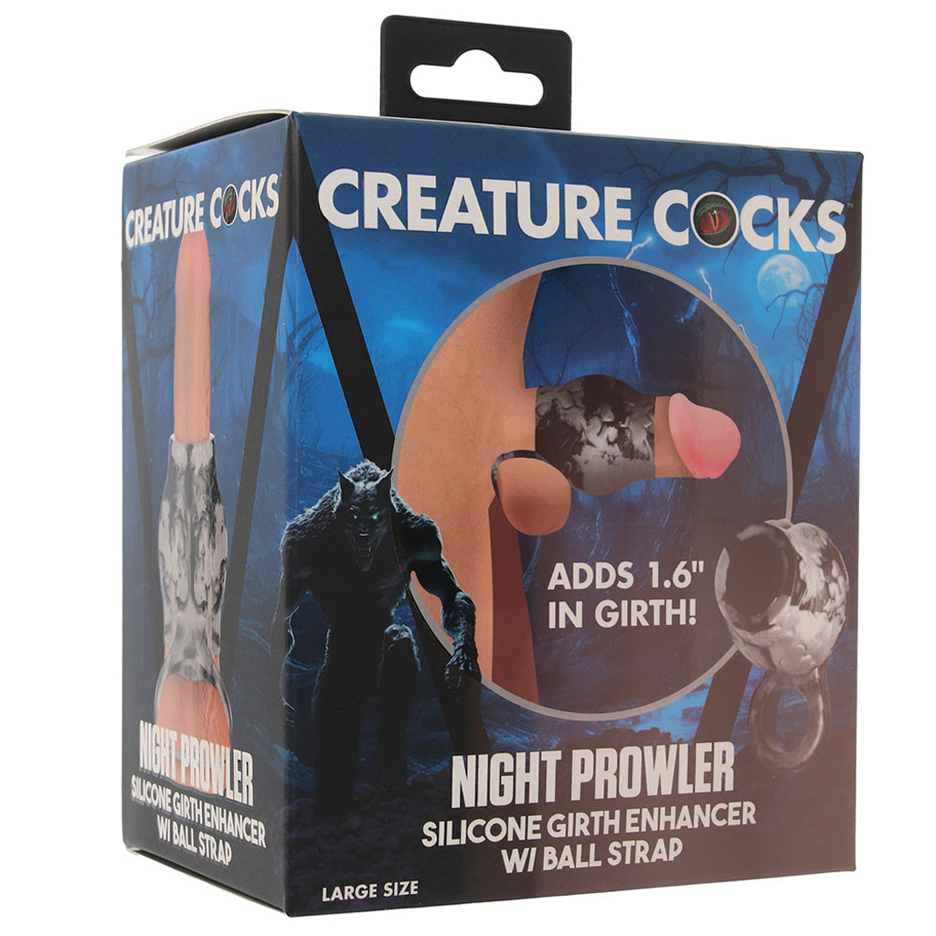 Creature Cocks Night Prowler: Elevate Intimacy with this Luxury Girth Enhancer